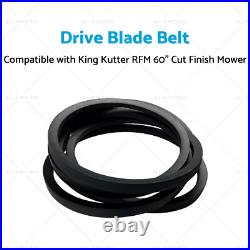 Drive Blade Belt Suitable for 167133 King Kutter RFM 60 Cut Finish Mower Drive Blade Belt Suitable for 167133 King Kutter RFM 60 Cut Finish Mower