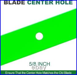 Durable 18 Mower Blades Compatible with Top Brands Replacement Pack