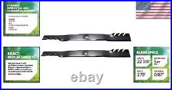 Durable 22-7/8 Gator G3 Mower Blades, 2-Pack Exceptional Mulching Performance