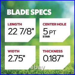 Durable 22-7/8 Gator G3 Mower Blades, 2-Pack Exceptional Mulching Performance