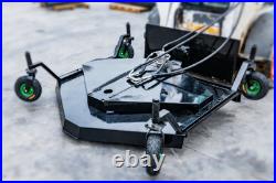 Finish Mower Attachment Fit BobCat Skid Steer 3 Blades Heavy Duty Finish Mower