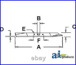 Finishing Mower Blade 70080-00777 fits Ford New Holland 730