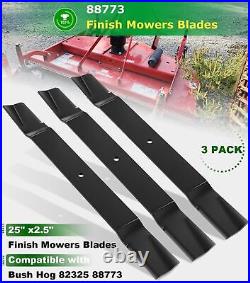 For 6' Bush Hog ATH720 FTH720 RDTH72 RDTH720 72 Cut Finish Mower Blades 88773
