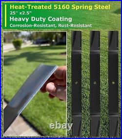 For 6' Bush Hog ATH720 FTH720 RDTH72 RDTH720 72 Cut Finish Mower Blades 88773