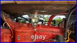 Ford 8n Tractor with Woods finish mower and grader blade