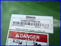Frontier GM2190 Finish Grooming Mower 90 Deck 540 PTO John Deere 3 Point BEFCO