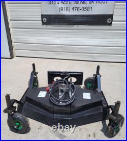 Future Mini Skid Steer 3 Blade Finish Mower Hydraulic Attachment Toro AGT