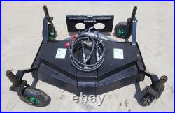 Future Mini Skid Steer 3 Blade Finish Mower Hydraulic Attachment Toro AGT