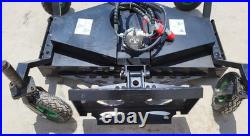 Future Mini Skid Steer 3 Blade Finish Mower Hydraulic Attachment Toro AGT