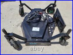 Future Mini Skid Steer 3 Blade Finish Mower Hydraulic Attachment Toro AGT