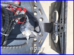 Future Mini Skid Steer 3 Blade Finish Mower Hydraulic Attachment Toro AGT