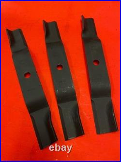 HIGH LIFT! Set/3 Blades for 48 John Deere/Frontier 5BP0006795B GM1048E mower