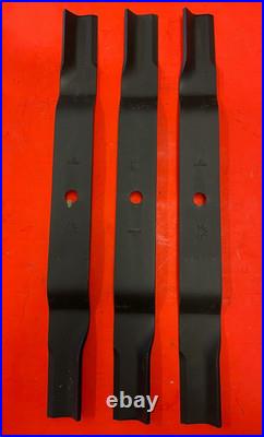 HIGH LIFT! Set/3 Blades for 72 John Deere/Frontier 5BP0006845B GM2072 mower