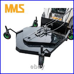 Heavy Duty 3 Blade Finished Mower for Bobcat Skid Loader Or Tractor