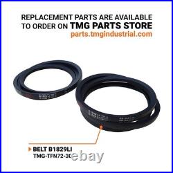 High-Capacity 72in Finish Mower 30-50HP 3-Point Hitch and PTO