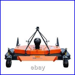 High-Capacity 72in Finish Mower 30-50HP 3-Point Hitch and PTO