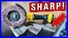 How To Quickly Sharpen A Lawn Mower Blade With An Angle Grinder