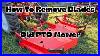 How To Remove The Blades On A King Kutter Fm 72 Y Finishing Mower