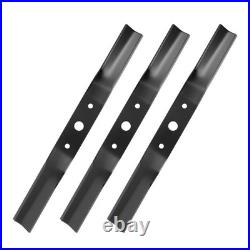 IDEASURE 890172C 72 Finish Mower Blades, High Lift, 3 Pack