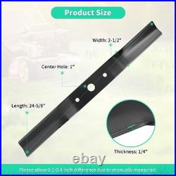 IDEASURE 890172C 72 Finish Mower Blades, High Lift, 3 Pack
