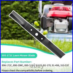 IDEASURE 890172C 72 Finish Mower Blades, High Lift, 3 Pack