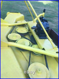 JOHN DEERE 272 72 3pt Finish Mower w New Belt and Blades PICK UP ONLY