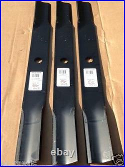 John Deere 72 Cut Blades M141786, Fits 750-1070 High Lift Set of 3 Blades