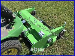 John Deere Front Mount Mower Finish & Rough Flail Deck 5'-3 Cut Peruzzo 1600HD