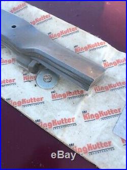 King Kutter 502320 5' Finish Mower Blades Set of 3 OEM With New Bolts & Hardware