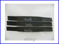 King Kutter 60 Finish Mower Blades Set of 3, Code 502320