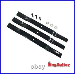 King Kutter 6' Finish Mower Blades Set of Three (3) 502324