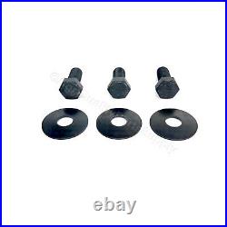 King Kutter Finish Mower Blade LH Bolts/washer P/N 502310 for 502303 spindle (3)
