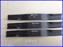 Kioti Sicma WAC Phoenix First Choice 60 Finish Mower Blades, Set of 3, 5812702
