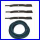 Land Pride 72 Lawn Mower Blades & Belt Set AT2572 Made With Aramid