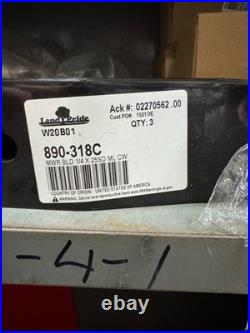 Land Pride Mower Set of 3 Blades #890-318C