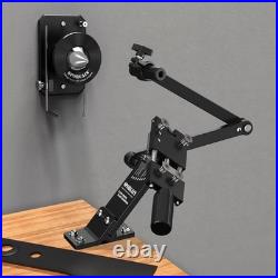 Lawn Mower Blade Sharpener & Balancer Adjustable 15°-45° for Precision Cutting