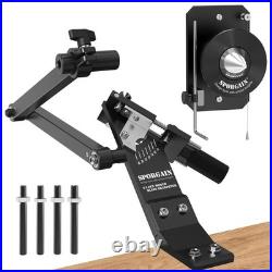 Lawn Mower Blade Sharpener & Lawn Mower Blade Balancer, 15°-45° Adjust