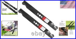 Long Lasting 20-Inch Lawn Mower Blades 2 Pack, Compatible with Hyper Tough