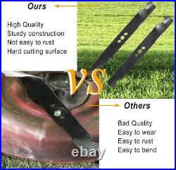 Long Lasting 20-Inch Lawn Mower Blades 2 Pack, Compatible with Hyper Tough