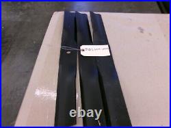 Lot Of 3 Oem Woods 34615kt Finishing Mower Blades Woods Lawn 60 Cu T