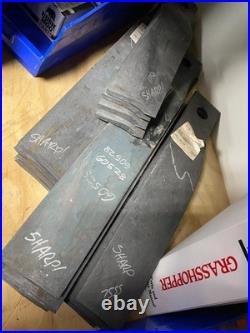 Lot of OEM Bush Hog Batwing, Rotary, Finish Mower Parts Blades, Belts, Etc