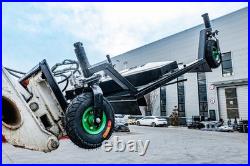 MMS 63'' Finishing Mower Fit BobCat Skid Steer 3 Blades Brush Cutter Attachment
