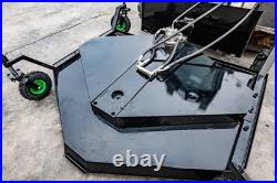 MMS 63'' Finishing Mower Fit BobCat Skid Steer 3 Blades Brush Cutter Attachment