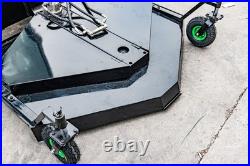 MMS 63'' Finishing Mower Fit BobCat Skid Steer 3 Blades Brush Cutter Attachment