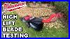 Milwaukee High Lift Lawn Mower Blade Extreme Conditions Testing