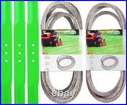 Mower Service Kit Replacement Parts Blades Belts V Belt Drive 60 Inch Finish Cut