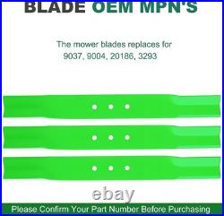 Mower Service Kit Replacement Parts Blades Belts V Belt Drive 60 Inch Finish Cut