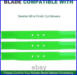 Mower Service Kit Replacement Parts Blades Belts V Belt Drive 60 Inch Finish Cut