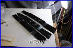 NEW HEAVY DUTY THICK Befco 72 Finish Mower Blades Set of 3 (24 1/2)000-6845