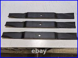 New 71001000 Blades For Caroni, Curtis, Bellonmit, 72 Finish Mower Set of 3